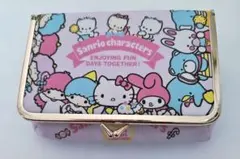 サンリオキャラクター リトルツインスターズ ミラー付きポーチ