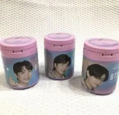 【BTS】キシリトールガムボトル３本（中身なし）のサムネイル