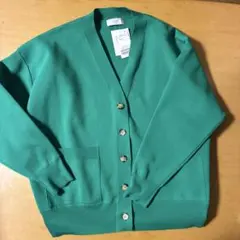 新品タグ付きSLOBEIENAワイドシルエットVネックカーディガン定価8800円