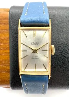 f1778 Citizen 手巻き 腕時計 Charm ビンテージ