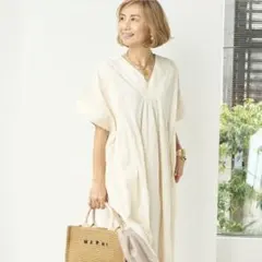プラスオトハ　plusOTOHA ロングワンピースのサムネイル