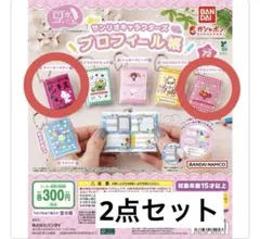 豆ガシャ本 サンリオキャラクターズ「プロフィール帳」2点セット