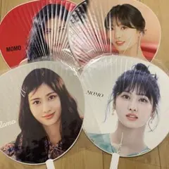TWICE モモ うちわ セット