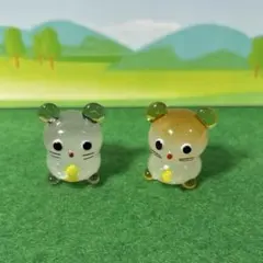 ガラス細工　ミニチュア