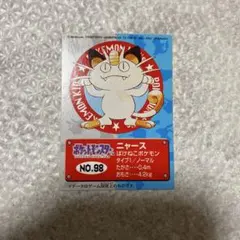 ポケモンキッズカード ニャース