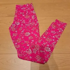 lindaworks ヨガウェア Mサイズ 赤・花柄 - メルカリ