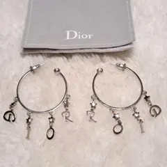 Dior ロゴ スター フープピアス 両耳用のサムネイル