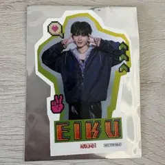 ワンエン ラウンドワンコラボステッカー EIKU