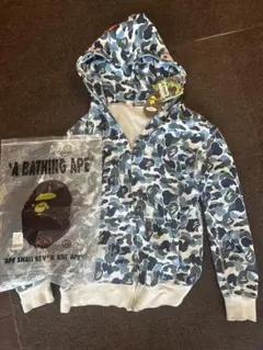 BAPE トレーナー スウェットシャツ 迷彩シャーク キッズ 120cm A BATHING APE® Kids Abc Camo Shark Crewneck Sweatshirt Jr