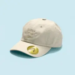 Aqua Timezベージュ 刺繍ロゴ キャップ 未使用