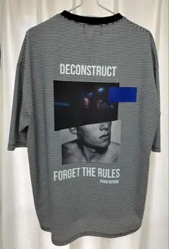 BOWL ボーダー Tシャツ DECONSTRUCT