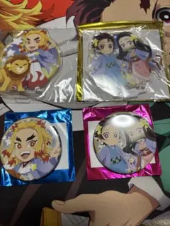 鬼滅　星座2022 アクスタ　缶バッジ　煉獄杏寿郎　竈門炭治郎&竈門禰豆子