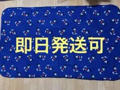 15日削除　ユニクロ　超美品　ブランケット　ミッキー　ネイビー
