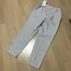 新品タグ付　3can4on ストライプパンツ　Sのサムネイル