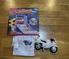 マクドナルド　ハッピーセット　トミカ白バイ