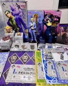 ジョジョ　フィギュア　一番くじ　プライズ　セット