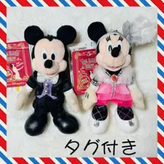 ディズニーシー　BBB ビッグバンドビート　ぬいぐるみバッジ　ミッキー　ミニー