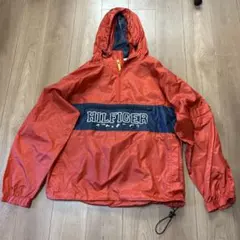 HILFIGER ナイロンジャケット XL オレンジ