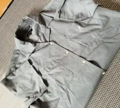KANGOL グレー 半袖ワークシャツ F