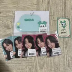 おまけ付　TWICE オンラインくじ　ラバーネームキーホルダー ミナ　twice