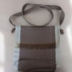 カバン ショルダーバッグ サコッシュ ブラウン アジアン雑貨 土産