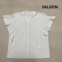 ＳＡＬＯＯＮ タンブラーブッチャーフレンチスリーブブラウスのサムネイル