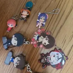 アニメキャラクター ストラップ 7個セット