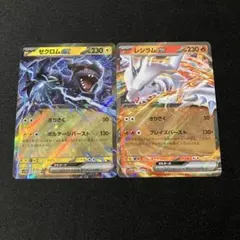レシラムex ゼクロムex ポケモンカード　ポケカ