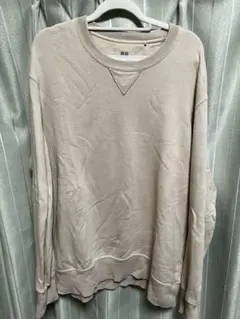 ベージュ トレーナー 長袖