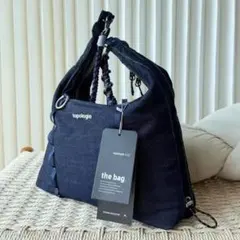 Topologie デニム ショルダーバッグ