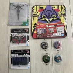 エヴァンゲリオン 一番くじ アクスタ タオル 缶バッジ 初号機 ゼーレ 量産機