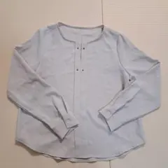 Jines　クリーム色 長袖　ブラウス　ジネスのサムネイル