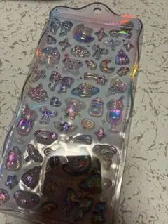 クーリア　ボンボンドロップシール　わんわんボンボン　オーロラ