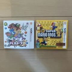 Nintendo 3DS ソフト 2本セット マリオ パズドラZまとめ売り