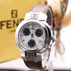正規品【新品電池】FENDI クロノグラフ/4500G 動作良好 人気モデルのサムネイル