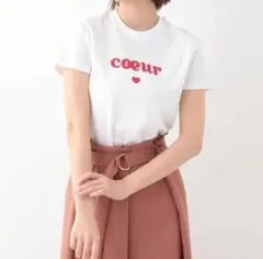 新品 TARA JARMON タラジャーモン Tシャツ レディース コットン 白のサムネイル