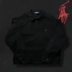 90s POLO by Ralph Lauren スイングトップ ブラック XL