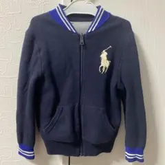 ラルフローレン　子供服　リバーシブルニット上着