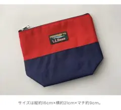 L.L.Bean バイカラー ポーチ　LEE付録のサムネイル