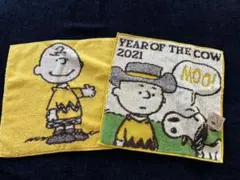 ☆新品未使用品スヌーピーのハンカチ2枚組