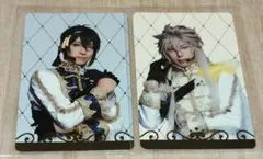 ミュージカル刀剣乱舞　目出度歌誉花舞　シブツタ　ふぉとカード　三日月宗近　小狐丸