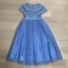 子供用ドレス 青 140