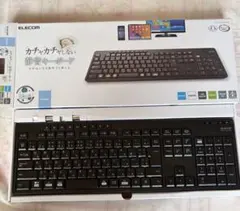 エレコム Bluetooth 静音キーボード TK-FBM118SKBK