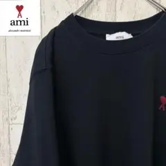 【激レア】AMI PARIS アミパリス　ロンT 完売モデル　ゆるだぼ　Tシャツのサムネイル