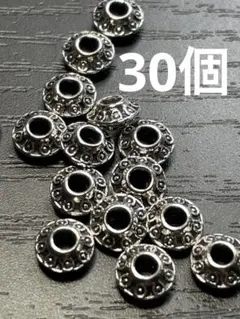アクセサリーパーツ メタルビーズ 合金 金属 ビーズ そろばん型 ハンドメイド