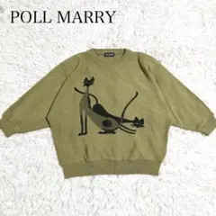 猫柄トレーナー