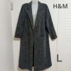H&M スプリングコート 薄手ロングジャケットコート