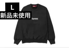 Supreme Washed Box Logo Crewneck 