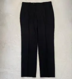 スラックス ビジネス オフィスカジュアル 大きめサイズ ブラック XL相当