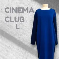 シネマクラブ CINEMA CLUB ワンピース バイカラー ハニーズ Lサイズ